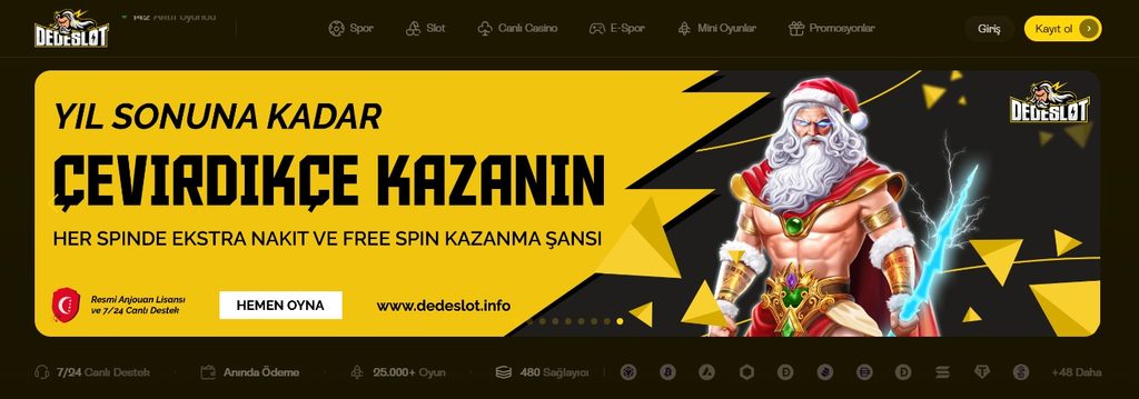 Dedeslot sitesi